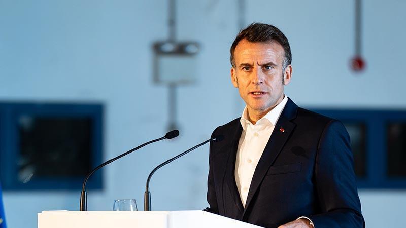 Macron’dan Türkiye’ye Türkçe Teşekkür