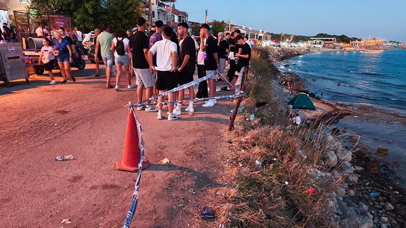 Edirne’de demir bariyer koptu: 2 kişi kayalıklara düştü