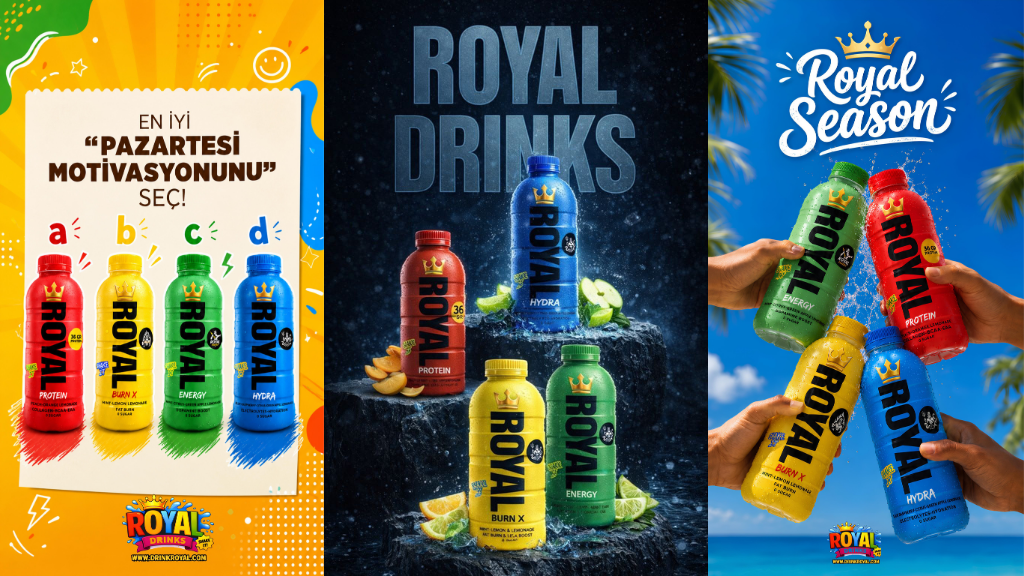 Royal Drinks Sağlıklı Yaşam Dünyasında Dikkatleri Üzerine Çekiyor