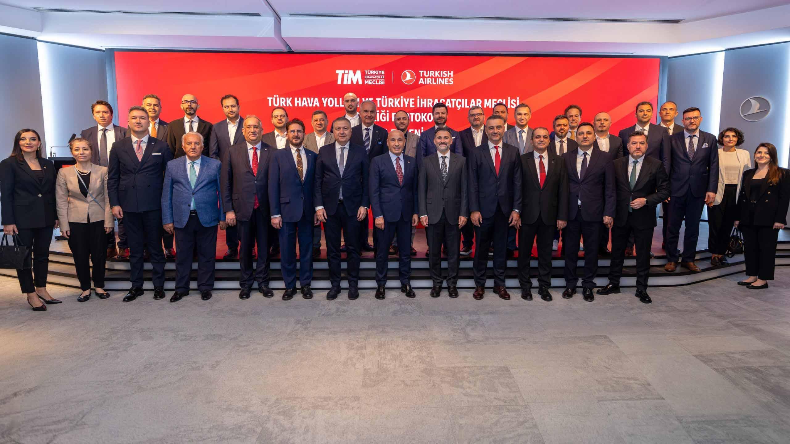 THY ve TİM’den ihracatçılara hava kargo desteği