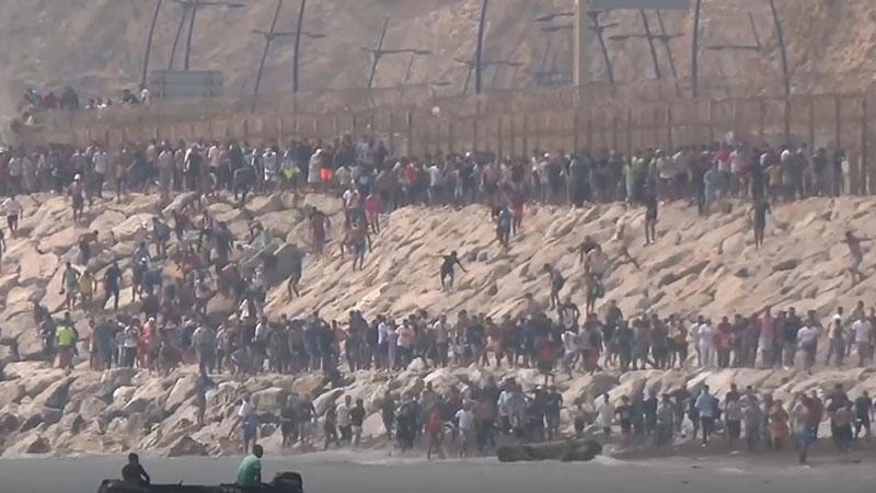 Ceuta sınırında güvenlik önlemleri artırıldı