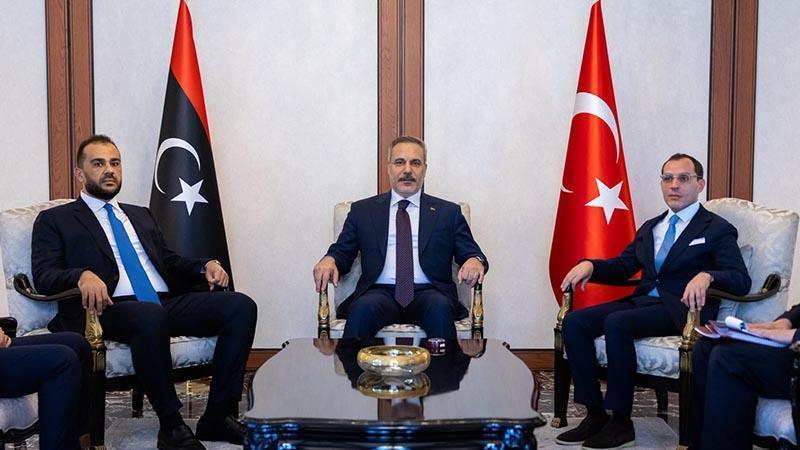 Bakan Fidan, Libyalı yetkililerle Ankara’da görüştü