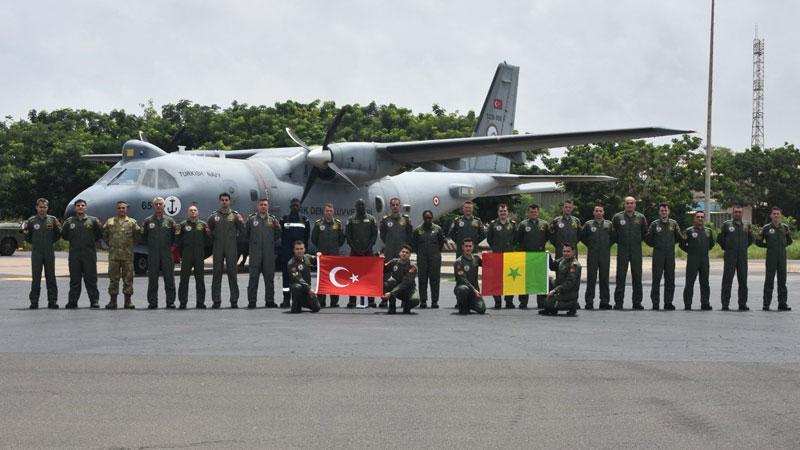 MSB: Deniz Kuvvetleri personeli Senegal’de görev uçuşları icra ediyor