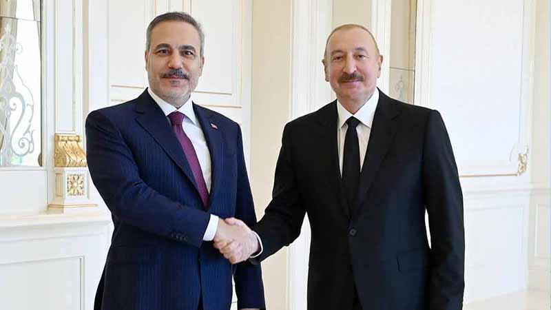 Fidan-Aliyev görüşmesinde Türkiye-Azerbaycan iş birliği masada