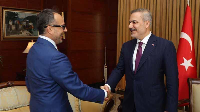 Hakan Fidan’ın Bakü temaslarında TÜRKPA görüşmesi