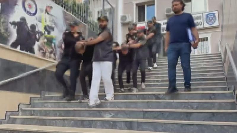 Servis araçlarını yaktıkları belirlenen 12 şüpheliden 9’u tutuklandı