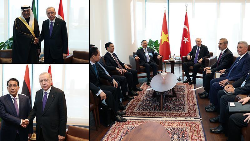 Erdoğan’dan New York’ta yoğun diplomasi trafiği