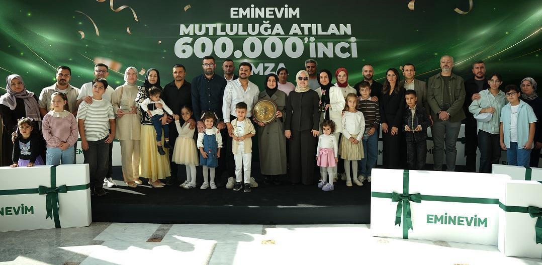 Tasarruf finansmanda 600 bin teslimat eşiği aşıldı
