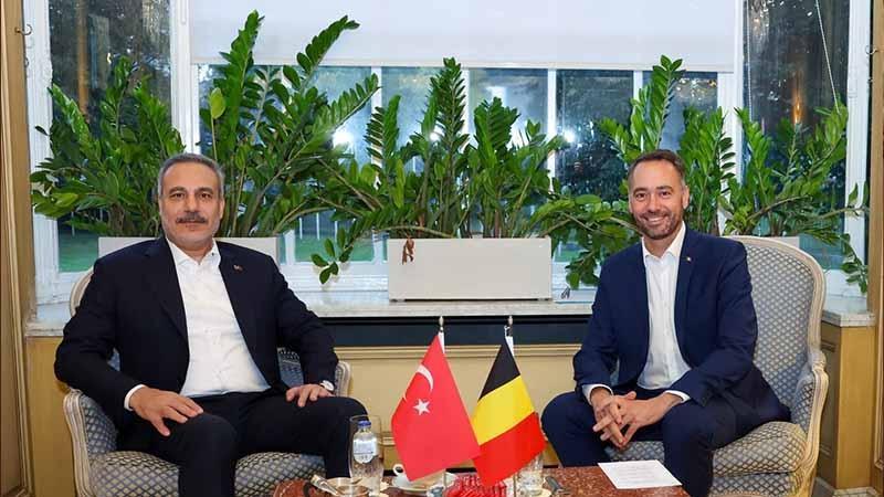 Hakan Fidan’dan Brüksel’de diplomatik temas
