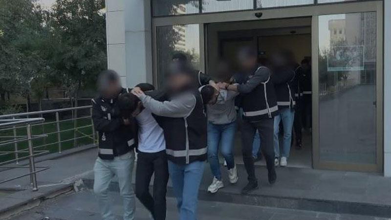 İş yerine silahlı saldırıyı kayda alan şüpheli de yakalandı: 5 tutuklama